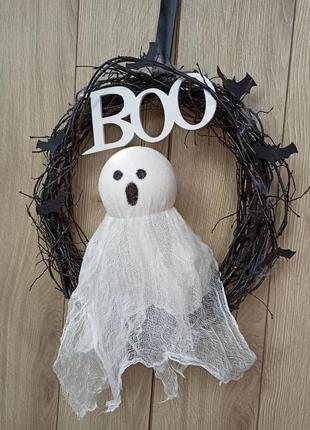 Декоративный венок к хеллоуину (хэллоуину)