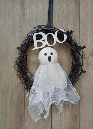 Декоративный венок к хеллоуину (хэллоуину)