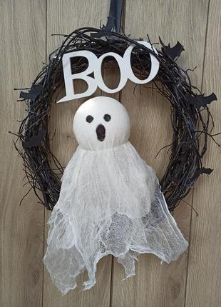 Декоративный венок к хеллоуину (хэллоуину)