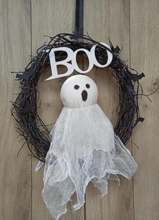 Декоративный венок к хеллоуину (хэллоуину)