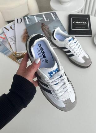 Кроссовки adidas samba white4 фото