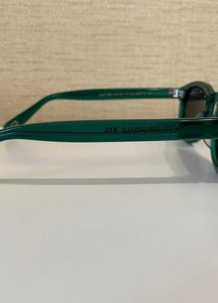 Сонцезахисні окуляри в стилі moscot lemtosh зелені чоловічі жіночі унісекс 44мм4 фото