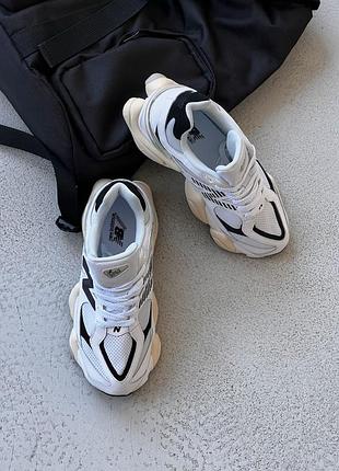 New balance 9060 white black 3