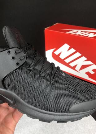 Nike air presto кроссовки 47 48 49 50 размер кеды мужские найкто прессто черные весенние осенние летние демисезонные качество низкие сетка легкие2 фото