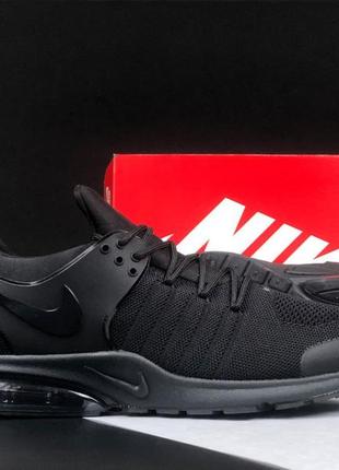 Nike air presto кроссовки 47 48 49 50 размер кеды мужские найкто прессто черные весенние осенние летние демисезонные качество низкие сетка легкие5 фото