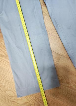 Брюки мужские серые базовые прямые широкие mearks &amp; spencer man tailored fit, размер xl