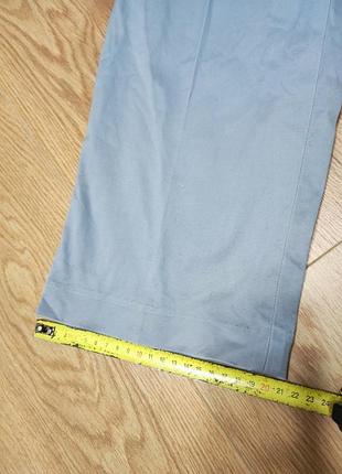 Брюки мужские серые базовые прямые широкие mearks &amp; spencer man tailored fit, размер xl