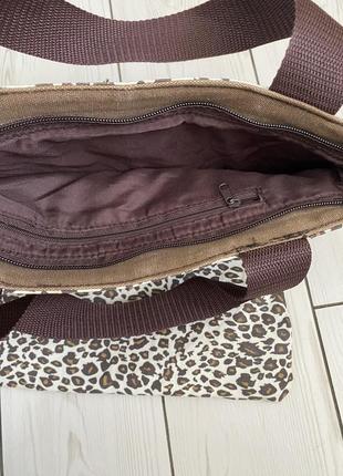Леопардова сумка шопер2 фото