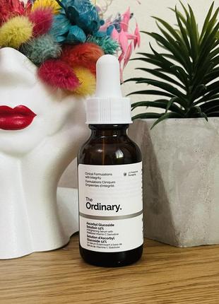 Оригінал сироватка для обличчя the ordinary ascorbyl glucoside solution 12%1 фото