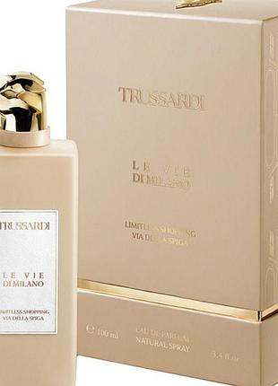 Оригінал trussardi le vie di milano limitless shopping via della spiga 100 ml ( труссарді донна ді мілано )