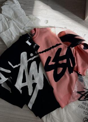 Stussy стусси спухи свитер