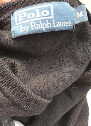 Шерстяной свитер шерсть мерино polo ralph lauren5 фото