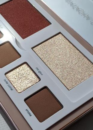 Палетка теней и для лица glam face palette natasha denona4 фото