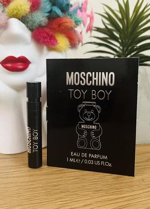 Оригінал пробник парфум парфумована вода moschino toy boy