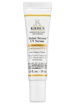 Защита от солнца и борьба со старением, kiehl’s since 1851’s better screen uv serum