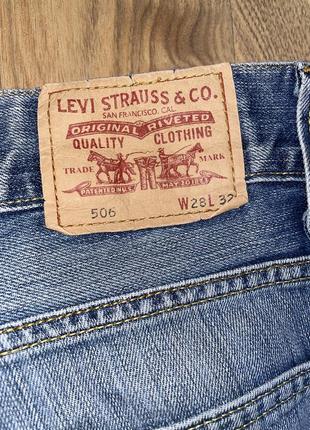 Джинси levis 506 standard6 фото