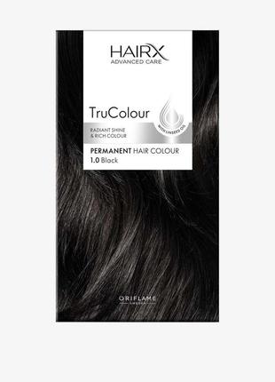 Стійка фарба для волосся hairx trucolour чорний оріфлейм