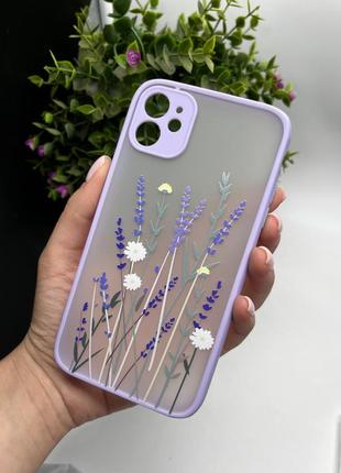Чохол на айфон iphone  лавандовий avenger "lavender" 🔥4 фото