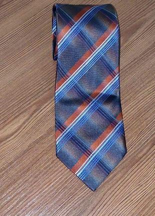 Роскошный шёлковый галстук в полоску abercrombie&fitch, оригинал, молниеносная отправка