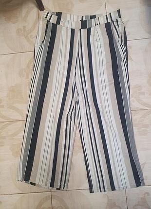 Брюки трикотажные палаццо р.46