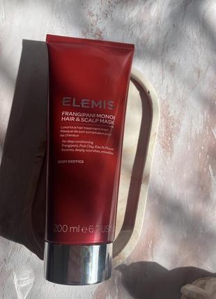 Маска для волосся та шкіри голови elemis frangipani monoi hair & scalp mask