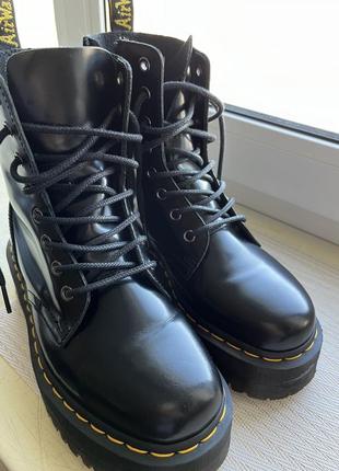 Черевики берци dr. martens jadon black мартінси5 фото