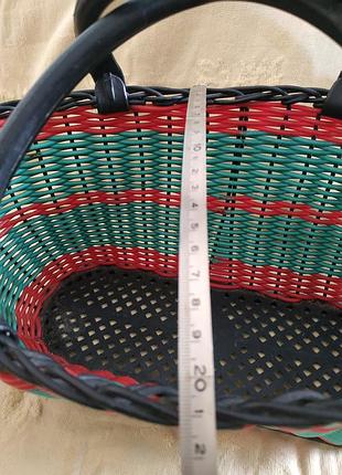 Пластиковая корзинка