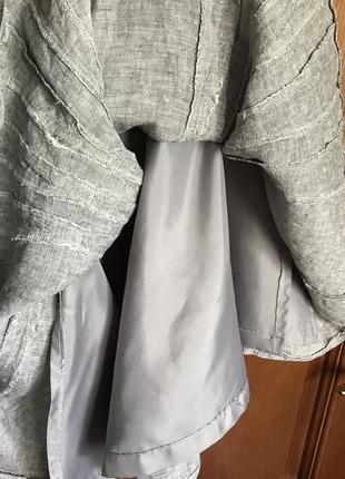 Льняная юбка-миди германия lebek7 фото