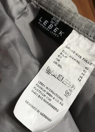 Льняная юбка-миди германия lebek8 фото