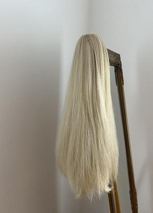 Шиньон накладной хвост блонд2 фото