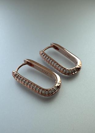 Серьги серебряные серьги серебро 925