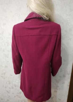 Шикарное шерстяное пальто woolmark bhs2 фото