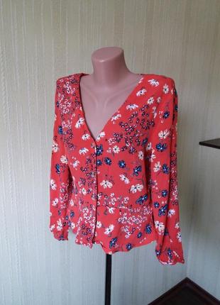 Блуза в цветочный принт от h&m