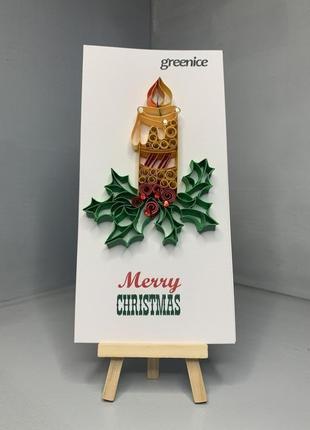 Новорічна листівка ,різдвяна листівка,подарунок на новий рік ,корпоративний подарунок