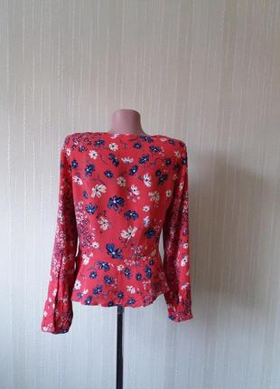 Блуза в цветочный принт от h&m3 фото