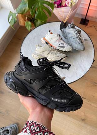 Женские кроссовки balenciaga track 3.0 black