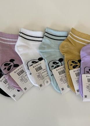 Шкарпетки панда для дівчинки