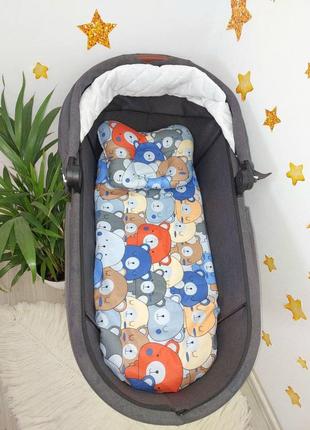 Непромокаюча простинка + ортопедична подушечка в коляску