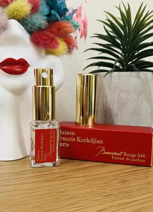 Оригінал мініатюра парфум духи maison francis kurkdjian baccarat rouge 540 extrait de parfum