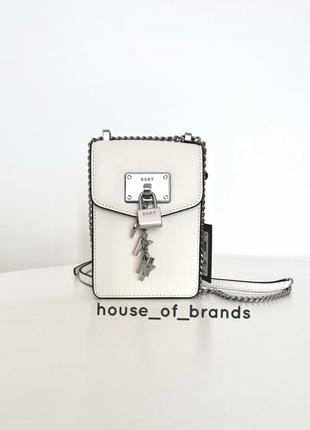 Жіноча шкіряна сумка dkny elissa north/south phone crossbody оригінал жіноча сумочка оригінал шкіра подарунок дружині дівчині подарунок дівчині