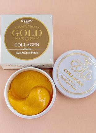 Гидрогелевые  патчи для глаз esedo korea gold collagen2 фото