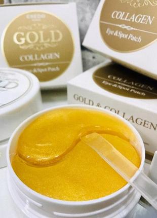 Гідрогелеві патчі для очей esedo korea gold collagen3 фото