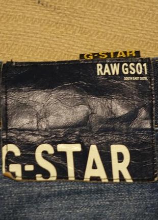 Плотные х/б удлиненные шорты культового бренда g-star raw голландия 30 р.9 фото