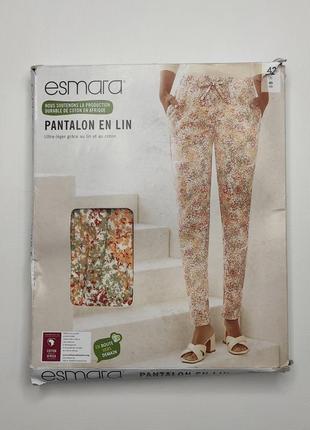 Брюки льняные женские esmara xs 34, l 40 euro, наш 40, 46 германия4 фото