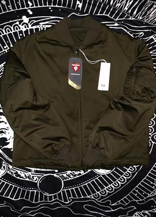 Оригінальна куртка бомбер y-3 classic bomber jacket adidas