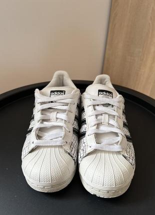 Adidas superstar кожаные артикул aq8333 размер 378 фото