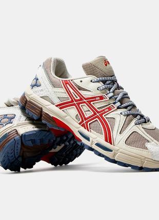 Asics gel kahana 8 beige/red