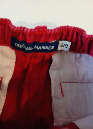 Брючки на рисуночка размер 6/9 месяцев3 фото
