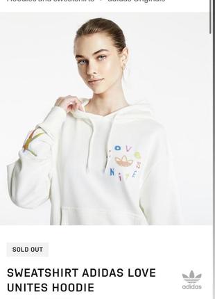 Худі adidas originals love unites hoodie | толстовка7 фото