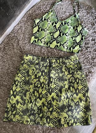 Юбка и топ